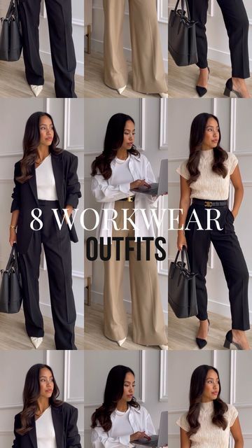 Olivia Miller on Instagram: "8 workwear outfits I’d wear to the office 👩🏻‍💻 styling classic pieces and these looks are easy to recreate with pieces in your own wardrobes 🙋🏻‍♀️ Outfit details below and linked on my stories & in my bio! OUTFIT 1: Shirt @hm Vest @arket Trousers @karenmillen Belt @celine (small style - size 70) OUTFIT 2: Jacket @zara (ref: 8383/106) Vest @prettylavishuk Trousers @riverisland Bag @demellierlondon OUTFIT 3: Blazer @reona One Shoulder @karen_millen Trousers & he Zara Outfit Office Work Wear, Zara Office Outfit, Zara Workwear, Office Styling, Workwear Outfits, 70 Outfits, Old Outfits, Olivia Miller, Zara Outfit