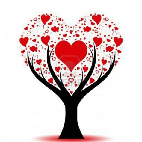 Love tree Heart Shaped Tree, Valentine Tree, I Love Heart, Heart Images, Heart Tree, Photo Photo, Heart Wallpaper, Kirigami, Heart Art