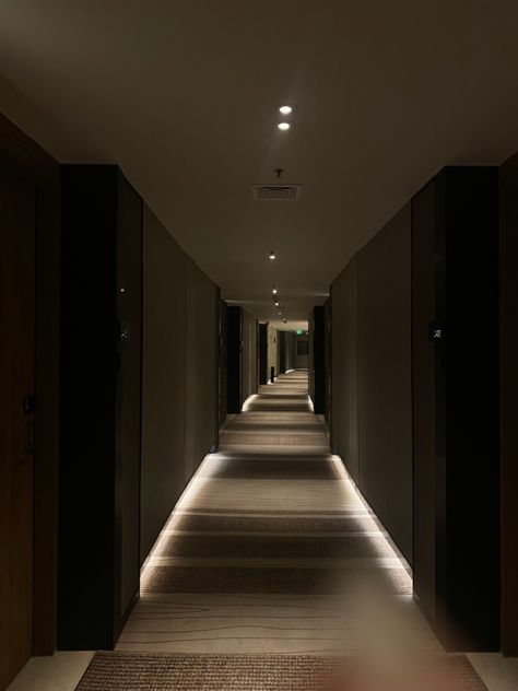 Hotels Aesthetic Dark, Tokyo Hotels Luxury, Hotel Reception Aesthetic, Dark Hotel Room Aesthetic, Hotel Suite Aesthetic, Dark Interior Aesthetic, Apartment Hallway Aesthetic, Dark Hotel Aesthetic, Hotel Aesthetic Dark