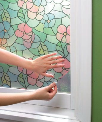 Bathroom Window Privacy, Window Privacy Film, Christmas Window Stickers, Window Treatments Bedroom, Flower Window, Privacy Film, Window Privacy, Bedroom Window, Window Films