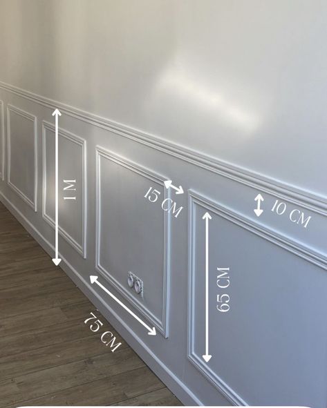 Paneling Makeover, Wall Molding Design, Living Room Panelling, Wainscoting Styles, تصميم الطاولة, Desain Pantry, Narrow Hallway Decorating, Home Hall Design, Hallway Designs