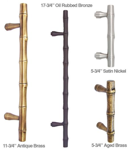 Solid Brass Bamboo Style Door Pull FII-54 Bamboo Door, Door Handle Design, Bookshelf Design, Door Pull, Market Street, Grey Bathrooms, Knobs And Handles, Faux Bamboo, Door Pulls