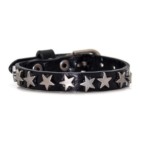 PRICES MAY VARY. Alloy Star and Pu Leather Wristband. Bracelet Weight:15G. Leather Width:10MM. Bracelet Size:5.5-7.0"(15-19CM). Occasions:Everyday Wear,Birthday,Christmas And So On. Mgutillart Store Notice:  Fashion jewelry is 100% new brand. Please read the product details before you purchase. Bracelet Star, Owl Earrings Studs, Gothic Bracelet, Grunge Jewelry, Goth Earrings, Womens Cuff Bracelets, Leather Wristband, Punk Vintage, Gothic Earrings