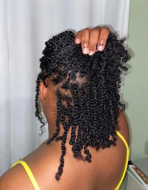 Natural Plait Hairstyles For Black Women, Plaits On Natural Hair, Twist Hairstyles For Black Women Natural, Twists On Natural Hair Short, Plaits Hairstyles Black Natural, Natural Twists For Black Women, Protective Twists, Mini Twists Natural Hair Short 4c, Natural Twist Hairstyles For Black Women