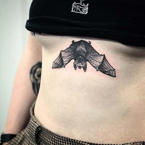 Bat Sternum Tattoo, Tattoo Trend, Bat Tattoo, Shape Tattoo, Tattoo Collection, Парные Тату, Sternum Tattoo, Badass Tattoos, Foot Tattoo