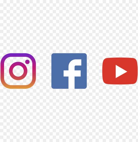 Insta Facebook Youtube Png, Fecbook Logo Png, Youtube Banner Template Png, Fb Insta Youtube Logo Png, Youtube And Instagram Logo, Youtube Instagram Logo Png, Facebook Instagram Youtube Logo Png, Facebook Youtube Logo, Facebook Whatsapp Instagram Logo Png