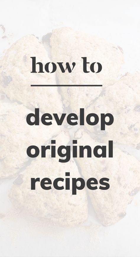 Are you curious to learn how to develop recipes from scratch? Here are some of my best tips on how to get started to create delicious recipes. How To Create Recipes, Cookbook Diy, Filipino Kakanin, Writing Recipes, Recipe Development, Bakery Business Plan, Home Bakery Business, Food Experiments, Online Bakery