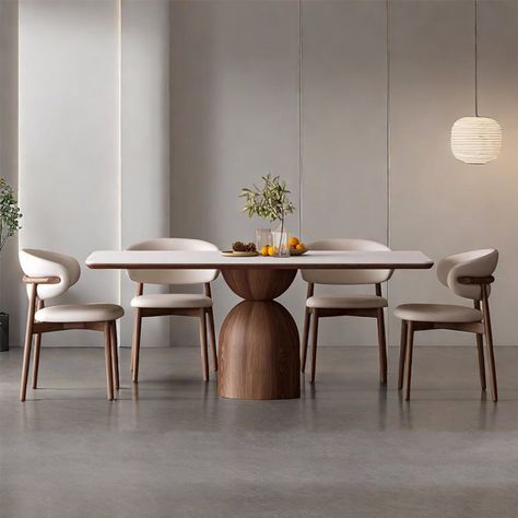 Unique Dining Table Design, Simple Dining Table, Dining Table Sets, Unique Dining Tables, Kitchen Table Wood, Interior Design Your Home, Deco Salon, Table Sets, Dining Table Design