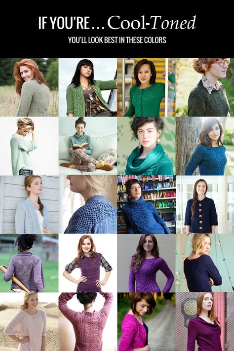 Colors for Your Skin Tone: The Ultimate Guide to Color Theory For Sweater Knitters Part 4 - 30 DAY SWEATER Colors For Your Skin Tone, Winter Skin Tone, Seasons Chart, Summer Skin Tone, Cool Summer Palette, Cool Winter Color Palette, David Kibbe, Soft Summer Color Palette, Deep Winter Colors