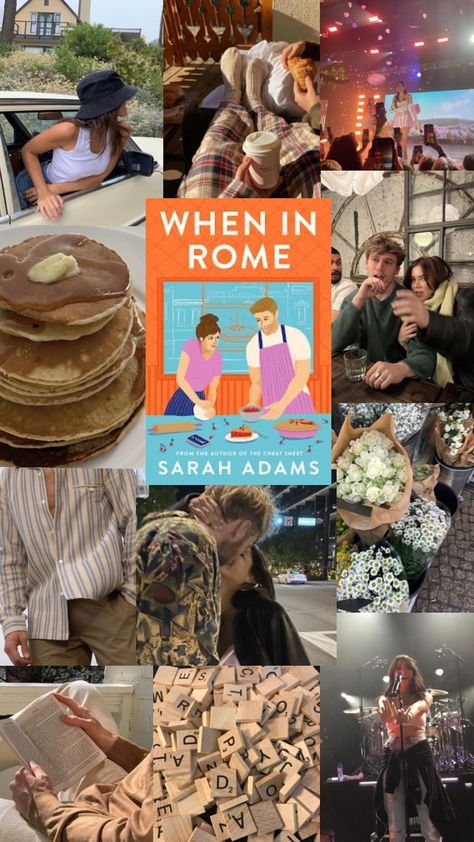 When in Rome by Sarah Adams #books #bookshuffles Sarah Adams, When In Rome, Your Aesthetic, Creative Energy, Rome, Energy, Collage, Books