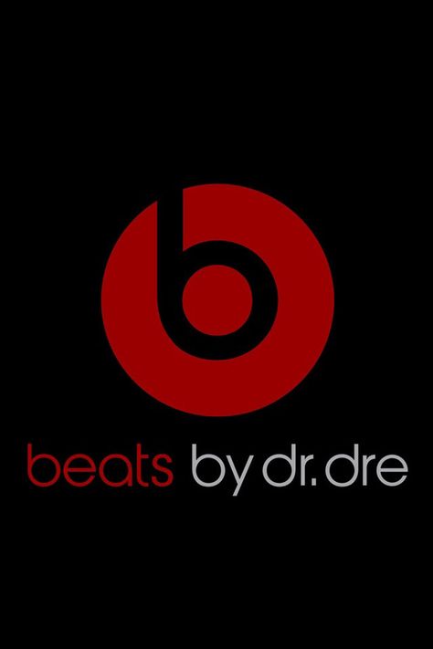 Beats by dre logo Beats By Dre Logo, Beats Logo Design, Dr Dre Wallpaper, Beats Logo, Ios 11 Wallpaper, Juventus Wallpapers, Beats Pill, Cute Headphones, Beats By Dre