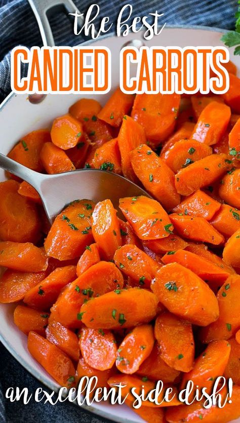 Candy Carrots Recipe, Carrot Recipes Side Dishes, Carrot Dishes, Carrots Side Dish, Sliced Carrots, Glazed Carrots Recipe, Candied Carrots, Easy Vegetable Recipes, Butter Carrots