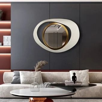 Mirrors Mirrors Ideas, House Of Mirrors, Wall Mirror Decor Living Room, Pool Garage, Cabinets Bedroom, Wall Mirror Decor, Room Mirrors, Tattoo Garden, Mirror Decor Living Room