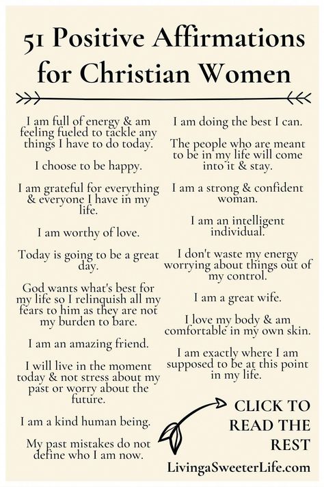 Daily Christian Affirmations, Worshipping Jesus, Godly Affirmations, Day Affirmations, Daily Affirmations For Women, Biblical Affirmations, Affirmations Confidence, Christian Articles, Metaphysical Spirituality