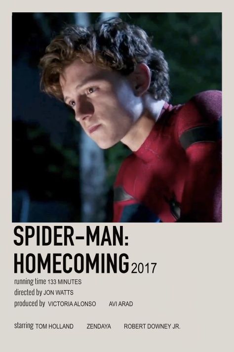 Homecoming Polaroid, Spiderman Home, Avengers Movie Posters, Polaroid Movie Poster, Old Posters, Marvel Movie Posters, Avengers Poster, Marvel Cards, Spider Man Homecoming