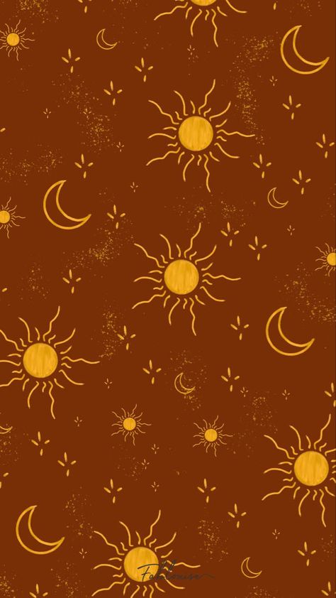 Sun Moon And Stars, Print Iphone, Illustration Cute, Moon And Stars, Sun And Moon, Sun Moon, Art Paint, Cute Art, The Sun