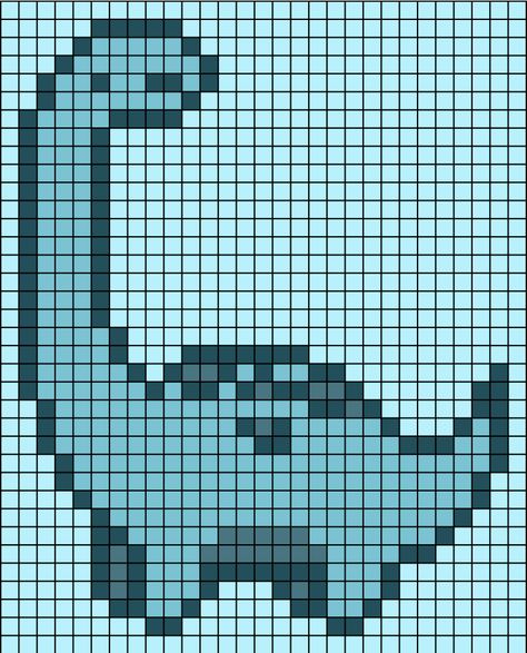 Dino Pixel Art Pattern, Dino Alpha Pattern, Pixel Art Pattern Dinosaur, Dino Pixel Art, Dinosaur Pixel Art, Dinosaur Pixel, Dinosaurs Cute, Crochet Grid, Skirt Crochet