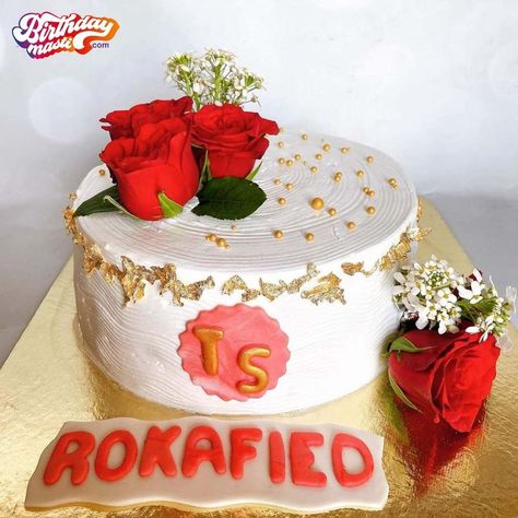 Make your celebrations extra special with our beautifully designed engagement cake. Order Delicious cakes from Birthdaymasti.com and enjoy Free Delivery On Orders Above RS. 1000* 👉 https://www.birthdaymasti.com/ Call/WhatsApp:📱+91 8800-709-929 COD/ Gpay/ Paytm/ phonepay Available #Birthdaymasti #engagementcake #rokafiedcake #rokafiedcaketopper #customizedcakes #themecakes #chocolatecake #strawberrycake #ordernow #onlinecakeshop #orderonline #delhi #darbhanga_mithila Rokafied Cake, Roka Cake Designs, Small Wedding Decor, Fresh Fruit Cake, Online Cake Delivery, Eggless Cake, Best Chocolate Cake, Engagement Cakes, Cake Delivery