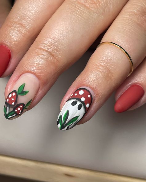 👻🍄 #halloweennails #ghostnails #dayinthelife #nailtechlife #ghostnailart #handpainted #nailideas #nailtrends #naildesigns Mushrooms Nail Art, Mushroom Nail Designs, Mushroom Nail Art, Mushroom Nails, Nail Trends, Nail Tech, Halloween Nails, Nail Designs, Nail Art