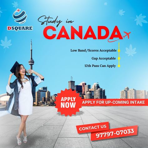 Dreaming of Studying in Canada? Here's What You Need to Know! 🌟 🇨🇦 Canada Study Visa Guide: 1️⃣ Choose a Program & School 2️⃣ Get Accepted by a Designated Learning Institution (DLI) 3️⃣ Gather Essential Documents 4️⃣ Apply Online 5️⃣ Complete Biometrics & Interview 6️⃣ Wait for Approval & Start Your Journey! ✈️ 💡 Tips: ✔️ Apply Early ✔️ Ensure All Documents are Accurate ✔️ Consider Professional Guidance ✨ Why Study in Canada? 📚 High-Quality Education 🌍 Diverse & Inclusive Culture 👩‍🎓 Pos... Canada Visa Approved, Canada Study Visa, Why Study, Canada Study, Study In Canada, Low Band, Quality Education, Apply Online, Need To Know