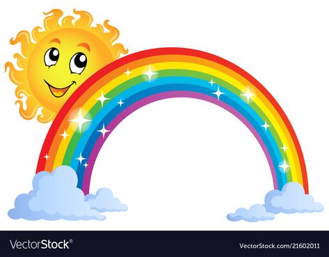 Rainbow Cartoon Images, Rainbow Clipart Free, Bday Background, Rainbow Images, Rainbow Cartoon, Rainbow Pictures, Happy Birthday Printable, Rainbow Clipart, Animal Knitting Patterns