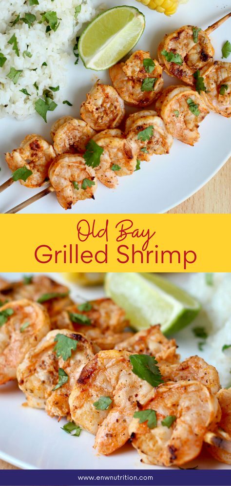 Easy Grilled Shrimp Skewers, Fresh Shrimp Recipes Grilled, Grilled Shrimp Dry Rub, Easy Shrimp Marinade For Grill, Grilled Large Shrimp, Grilled Shrimp Recipes On Grill, Large Shrimp Recipes Grilled, Old Bay Grilled Shrimp, Shrimp With Old Bay Seasoning Recipes