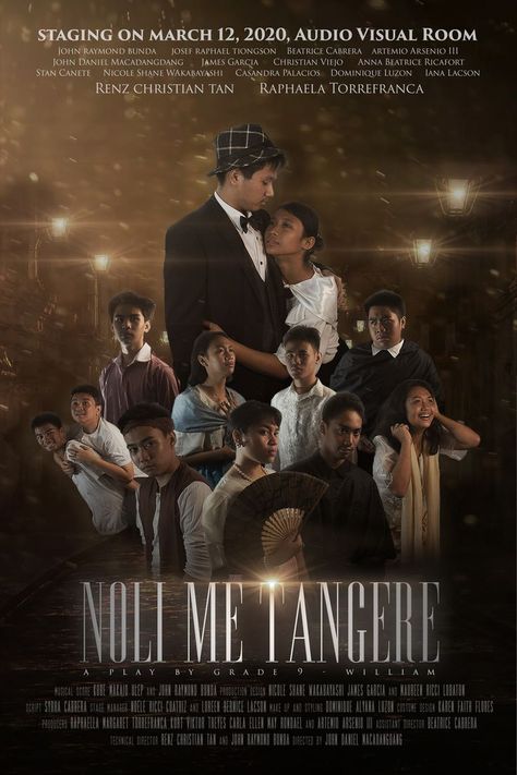 Our poster last 2020 Noli Me Tangere Poster, Noli Me Tangere Characters, Tarpaulin Design, Presentation Ideas For School, Noli Me Tangere, Creative School Project Ideas, Spiderman Art Sketch, Beach Sunset Wallpaper, Historical Movies