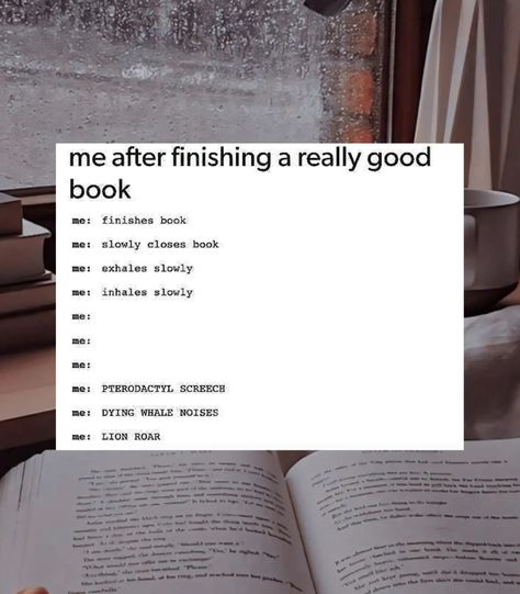 🖤Bookish Memes🖤 📚 Good morning all! Here are some more memes I saw and loved 😅 Honestly Tumblr is an amazing place for us Bookworms where we can spend the whole day reading everything books related while ignoring our tbr's😂or atleast that's what I have been doing lately. 📖 I somehow ended up in a reading slump and haven't read in anything in the last few weeks. This is just a small reminder that book slumps aren't bad. They are like a small little break we give ourselves before once again ... Reading Slump, Good Morning All, I Saw, Book Worms, Good Books, The Good Place, Good Morning, Reading, Tumblr