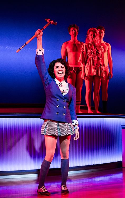 Photo 11 of 21 | Barrett Wilbert Weed as Veronica Sawyer & Ryan McCartan as J.D. in Heathers: The Musical | Heathers: Show Photos | Broadway.com Veronica Heathers, Barrett Wilbert, Jd And Veronica, Ryan Mccartan, Heathers Movie, Veronica Sawyer, Heathers The Musical, Theatre Geek, Theatre Nerds