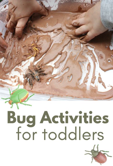 bug activities for toddlers Bug Reggio Activity, Sensory Bug Activities For Preschoolers, Bug And Insect Activities For Toddlers, Bug Invitation To Play, Bugs Butterflies And Insects Activities, Bug Activity For Toddlers, Insect Lesson Plans For Toddlers, Toddler Insect Crafts, Bugs Theme For Toddlers