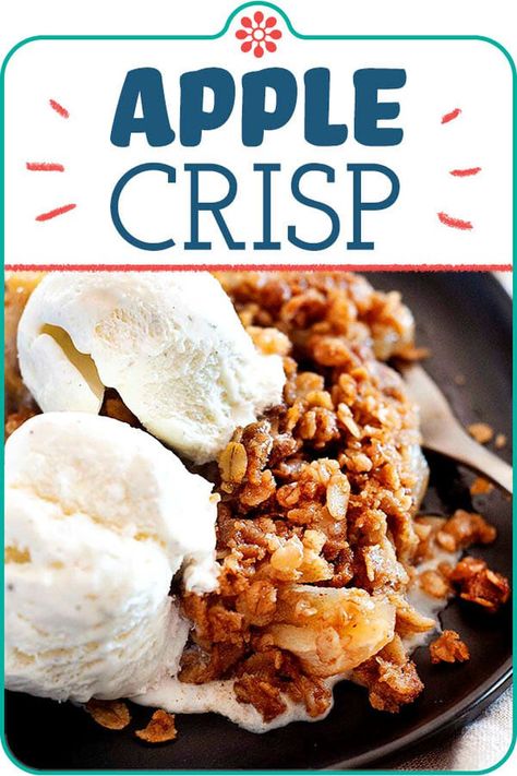 Easy Apple Crisp Apple Crisp Pizza, Apple Crisp No Oats, Apple Crisp Without Oats, Apple Crisp Topping, Best Apple Crisp Recipe, Easy Apple Crisp Recipe, Apple Desserts Easy, Apple Crisp Recipe, Apple Crisp Easy