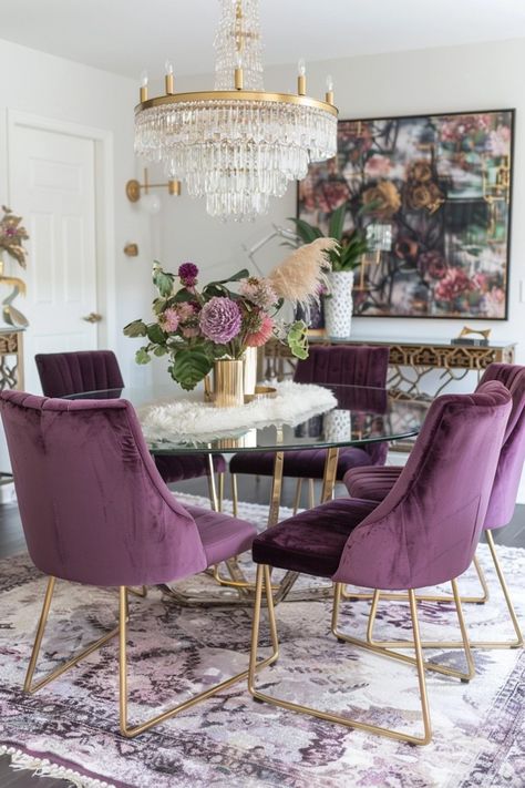 Dining room chairs upholstered