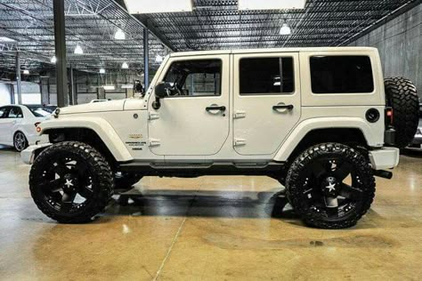 ... Jeep Sahara, White Jeep, Badass Jeep, Wrangler Unlimited Sahara, Jeep Wrangler Unlimited Sahara, Limo Driver, Jeep Mods, 2011 Jeep Wrangler, Wrangler Sahara