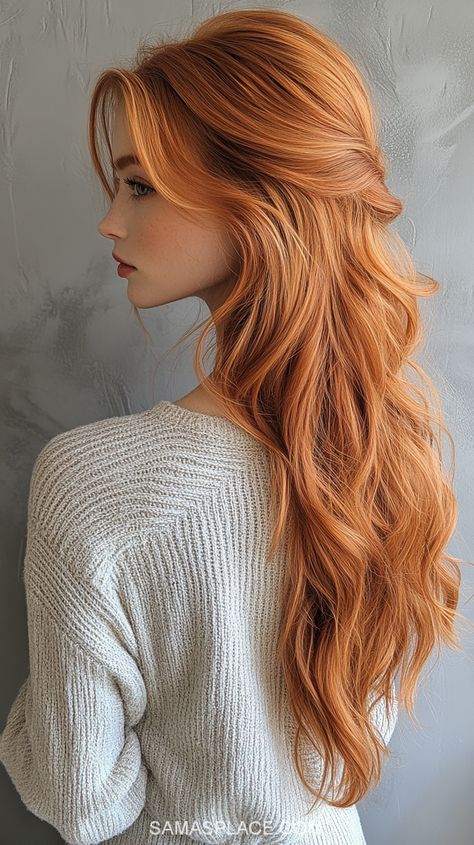 Hairstyles For Long Red Hair, Cute Shoulder Length Hairstyles, Red Hairstyles, Woman Hairstyles, Long Red Hair, Long Red, Shoulder Length Hair, Hairstyles Ideas, Shoulder Length