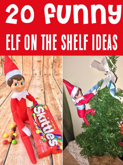 Funny Elf on the Shelf Ideas for Kids! If you’re looking for quick and easy Elf on the Shelf ideas to downright hilarious hiding spots, it’s time to get inspired with this BIG list of creative tips straight from the North Pole! Have you tried any of these yet?? Elf On The Shelf Ideas For Girls Funny, Elf On The Shelf Bedroom Ideas Kids, Elf On The Shelf Ideas Funny Hilarious Kids Easy, Easy Elf Pranks, Elf On The Shelf Silly String Prank, Elf On The Shelf Hiding Spot Prank, Funny Elf On The Shelf Pranks, Elf On The Shelf Ideas For Older Kids, Elf Ideas Easy Funny