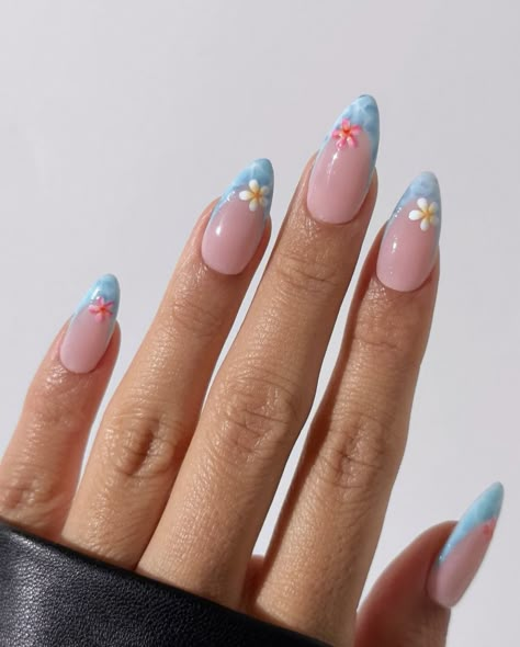 Hawaii Nails, Beach Nail Designs, Tropical Nails, Summery Nails, Cute Gel Nails, Vacation Nails, Beach Nails, Pink Nail, Fire Nails