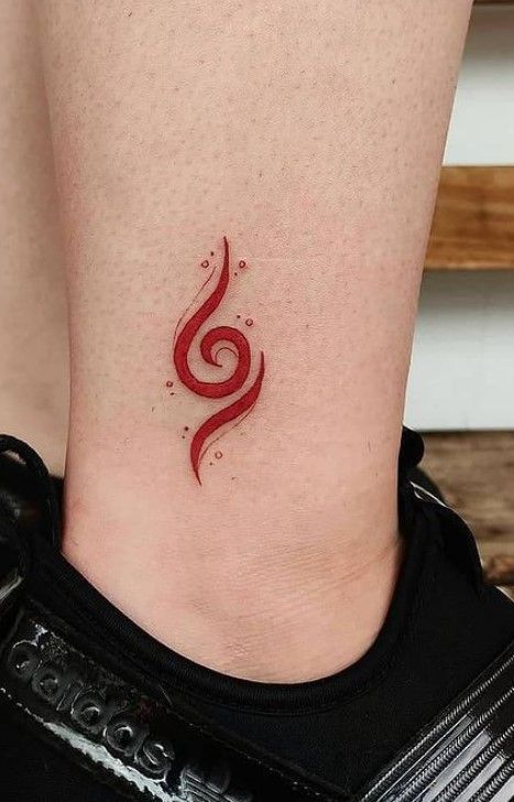 Anbu Tattoo, Gaara Tattoo, Tato Naruto, Tattoo Anime, Red Tattoo, Pen Tattoo, One Piece Tattoos, Naruto Tattoo, Geek Tattoo