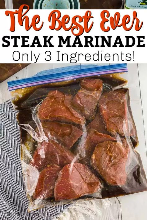 Easter Entrees, Tenderizing Steak Marinade, Steak Tip Marinade, Marinated Steak Recipes, Easy Steak Marinade, Easy Steak Marinade Recipes, Steak Marinades, Best Marinade, Best Steak Marinade