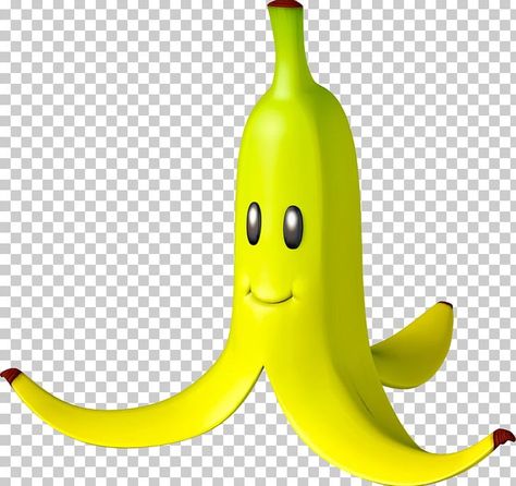 Mario Kart 7, Mario Yoshi, Super Mario Kart, Mario Kart 8, Banana Peel, Banana Leaves, Mario Bros., Donkey Kong, Free Sign