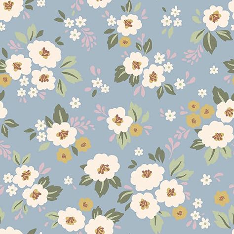 Blue Mimosa, Fabric Diy Projects, Flower Fabric Pattern, Elegant Background, Print Design Art, Simple Iphone Wallpaper, Floral Prints Pattern, Workout Session, Flowers Pattern