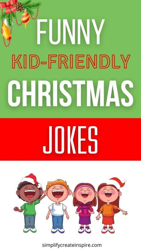 Funny Christmas Jokes and Riddles for Kids that are sure to get the whole family laughing from Christmas knock knock jokes to hilarious Christmas jokes for kids. These are the perfect Christmas cracker jokes plus kid-friendly Christmas riddles to get you guessing and thinking! Make the holiday season extra fun with these silly jokes. Christmas Riddles For Kids, Christmas Knock Knock Jokes, Christmas Jokes For Kids, Christmas Riddles, Funny Christmas Games, Funny Christmas Jokes, Kid Jokes, Holiday Jokes, Christmas Jokes