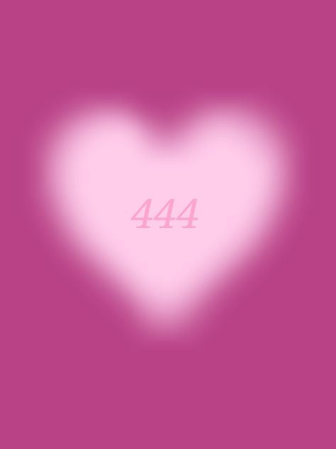 Angel Number Aesthetic 444, Angel Numbers Pink Aesthetic, Pink 2024 Number, 444 Vision Board, 444 Widget, Angel Numbers Widget, Angel Number For Love, Screensaver Collage, Pink Angel Numbers