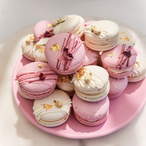 Products & Pricing — Soirée Macarons Bridal Macarons, Decorative Macarons, Macaron Business, Macaron Aesthetic, Silver Macarons, Pretty Macarons, Baby Shower Macarons, Rose Macaron, Macaron Ideas