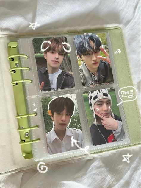 Skz Binder Cover, Stay Core Aesthetic, Photocard Binder Aesthetic, Kpop Pc Binder, Photocard Binder Ideas, Photocard Binder Cover, Kpop Photocards Collection, Photocard Collection Aesthetic, Kpop Photocards Aesthetic