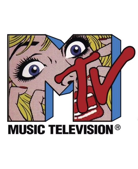 Mtv Logo Aesthetic, Mtv Logo 80's, Beavis Y Butthead, 80s Logo, Mtv Logo, Logo Aesthetic, 90s Art, Mtv Music, 80s Theme