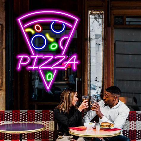 It's time for pizza! Beautifull and delisious slice of pizza from our shop 😋 #pizza #pizzalover #pizzalovers #sliceofpizza #custombestneon #restaurantdecor Pizza Signage, Neon Pizza, Pizza Sign, Sign Restaurant, Custom Pizza, Pizza Shop, Neon Bar Signs, New York Pizza, Slice Of Pizza