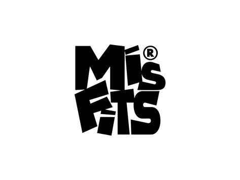 Misfits logo wordmark by Kanhaiya Sharma on Dribbble Wordmark Logo Typography, Misfits Logo, Wordmark Logo Design, Logo Wordmark, Bold Logo Design, 달력 디자인, Logo Design Set, Text Logo Design, Typo Logo