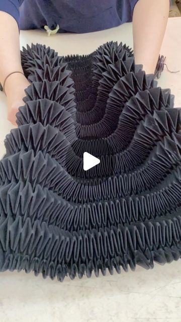 Ciment Pleating on Instagram: "Dragon fruit pleats #origami #handcrafted #fabricmanupilation" Origami Inspired Fashion, Origami Clothes Fashion, Origami Clothes, Origami Fashion, Clothing Design, Inspired Fashion, Dragon Fruit, Origami, Style Inspiration