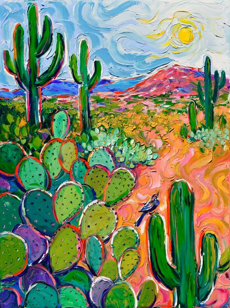 Christmas Canvas Painting Ideas, Christmas Canvas Painting, Beginners Canvas Painting, Painting Beginners, Cactus Paintings, Canvas Painting Ideas For Beginners, Mexican Paintings, Canvas Board Painting, Painting Ideas For Beginners