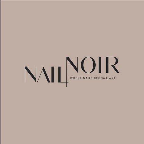 #logodesignclub turbologo Nail Shop Logo Ideas, Modern Salon Logo Design, Logo Design Nails Salon, Nail Shop Logo Design, Nail Studio Logo Ideas, Nail Page Logo Ideas, Names For Nails Salon, Nails Shop Name Ideas, Nails Salon Design Ideas Logo